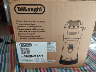 Cafetera DeLonghi EC685M EX;4 Espresso y Cappuccin