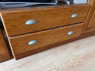 Mueble modular de comedor de madera