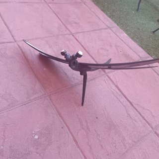 Escultura Libélula Hierro Forjado Grande