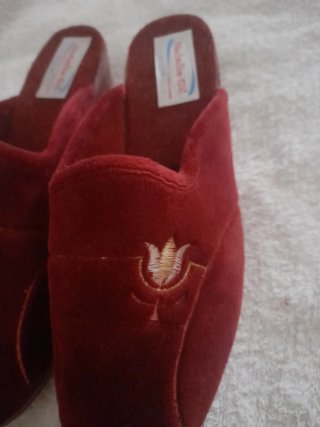 Zapatillas Natalia Gil Mujer Talla 41 Rojas