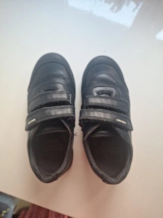 Zapatos Pablosky Negro Velcro Niños