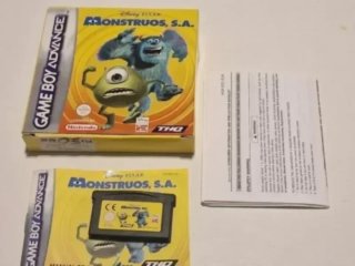 Juego GBA Monstruos, S.A. (THQ)