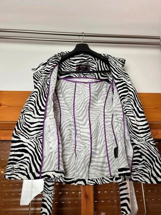 Chaqueta Animal print cebra Party Cool Cat talla S