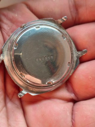 Reloj Seiko Automático Plateafo y Blanco