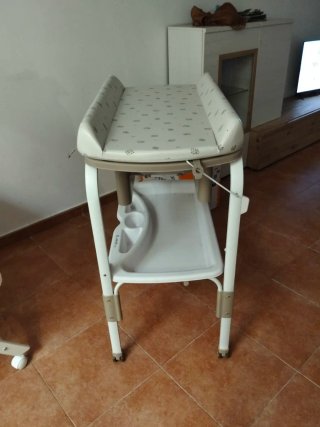 Bañera y cambiador para bebé