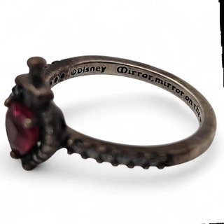 ANILLO PANDORA REINA MALVADA TALLA 18 PIEDRA ROJA