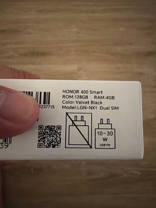 Honor 400 Smart Negro NFC 5G