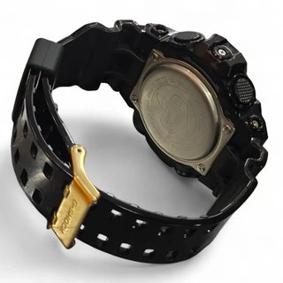 RELOJ DE PULSERA CASIO G-SHOCK GA 710GB NEGRO/DORADO