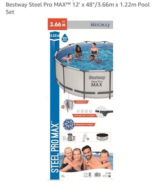 Piscina Bestway Steel Pro Max