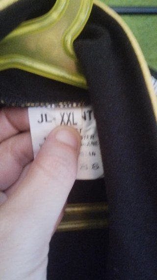 Chaqueta Ciclismo Negra y Amarilla Talla XXL