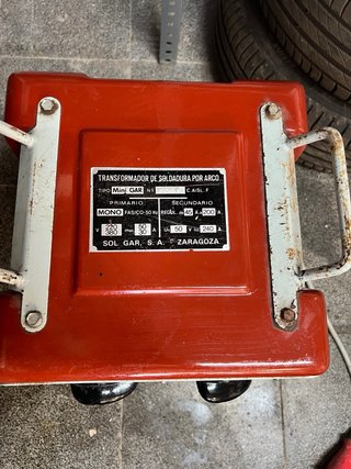 Soldadora Sol GAR Mini 200A 220V/380V
