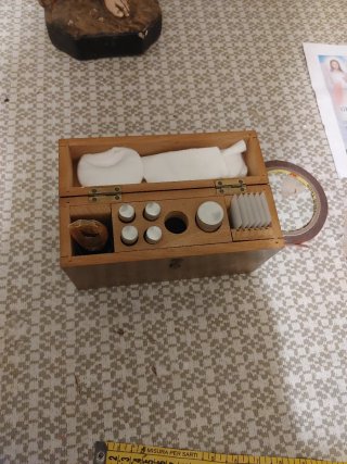Scatola Analisi antica  Laboratori Bruneau & Cie i