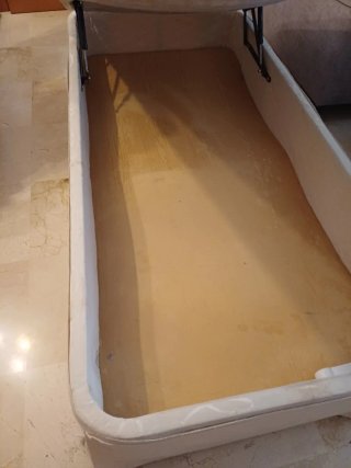 Canapé 90cm tela blanco