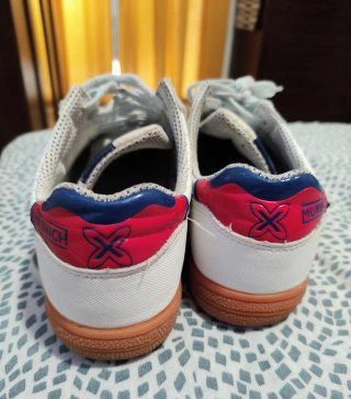 Zapatillas Fútbol Sala Munich Blancas y Rojas