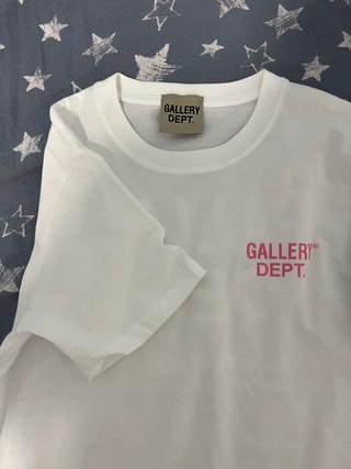 Camiseta Gallery Dept Blanca