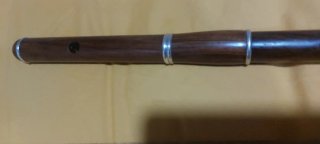 Flauta travesera madera en Re