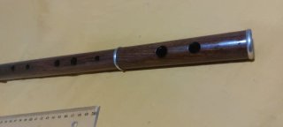 Flauta travesera madera en Re