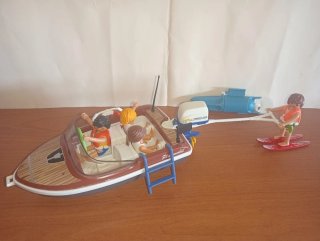 Playmobil-Embarcacion de recreo motor vacaciones.