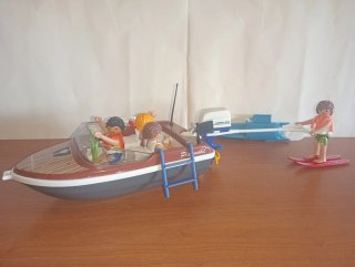 Playmobil-Embarcacion de recreo motor vacaciones.