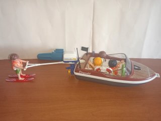 Playmobil-Embarcacion de recreo motor vacaciones.