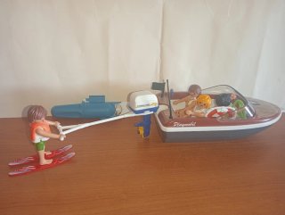 Playmobil-Embarcacion de recreo motor vacaciones.