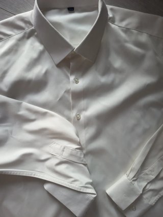 Camisa blanca hombre talla 40 XL sin usar