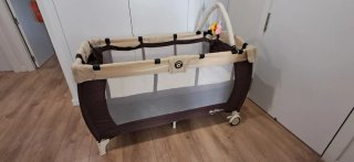 Cuna de viaje plegable mas colchon