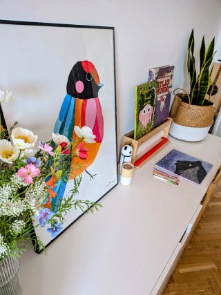 Escritorio infantil con sillas de Zara Home