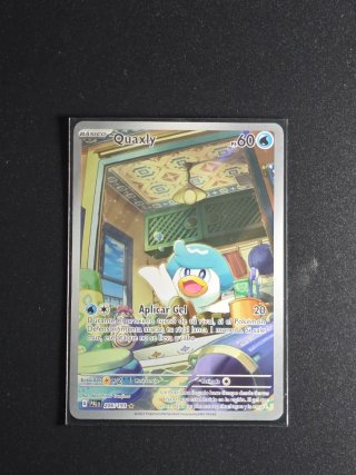 Carta Pokémon Quaxly #206 Evoluciones de Paldea