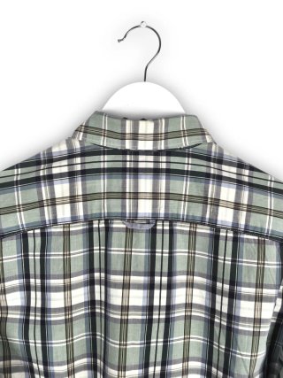 Camisa De Cuadros Manga Larga "Lacoste" Talla S