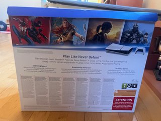 Caja PS5 Slim Sony