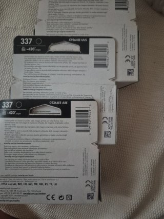 3 Cartuchos HP 337 Negro