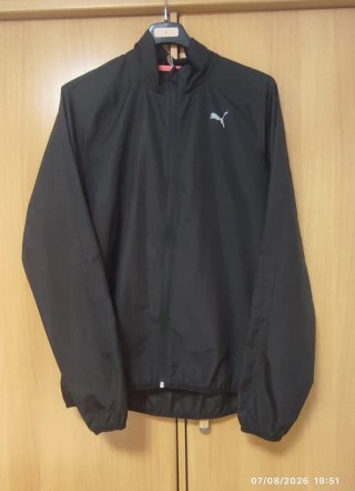 Cortavientos deportivo negro