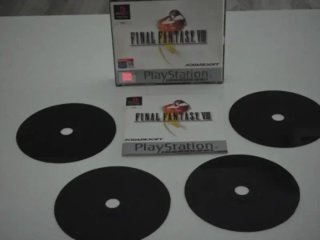 Final Fantasy VIII PS1 PAL Completo 4 Discos