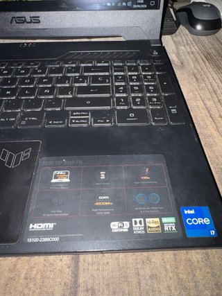 Asus TUF Dash F15 Nero