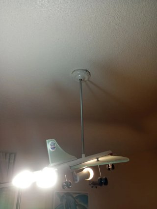 Lámpara Avión Habitación Infantil