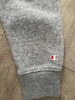 Sudadera Champion Negra y Gris