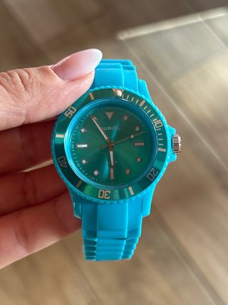 Reloj azul unisex