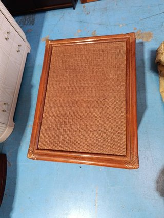 MUEBLE AUXILIAR BAMBÚ Y REJILLA