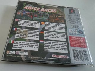 Ridge Racer PS1 Platinum PAL - Caja Rota