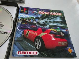 Ridge Racer PS1 Platinum PAL - Caja Rota