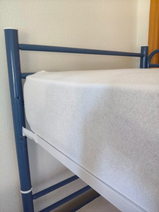 Literas nuevas 90cm somieres madera