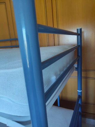 Literas nuevas 90cm somieres madera