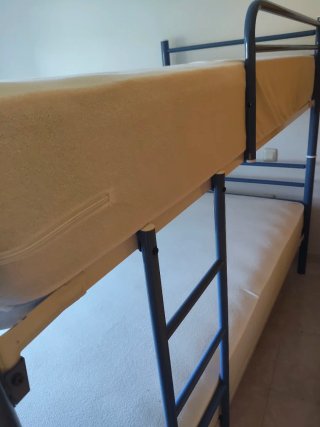Literas nuevas 90cm somieres madera