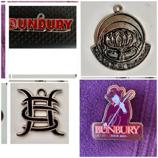Colgantes Bunbury y HDS