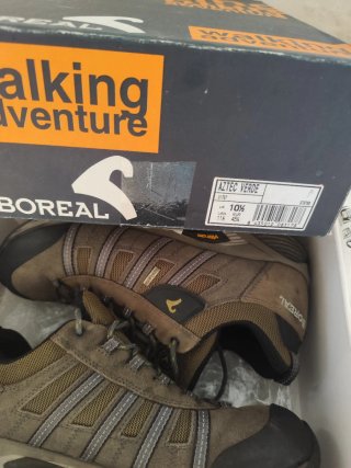 Zapatillas Trekking Boreal Verde/Gris