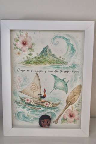 Cuadro Decorativo Vaiana
