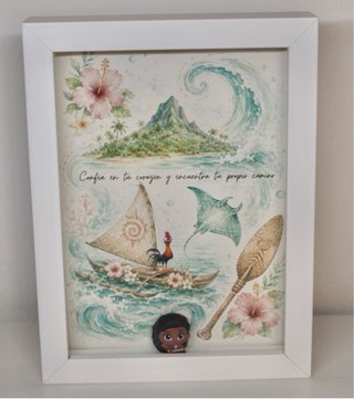 Cuadro Decorativo Vaiana