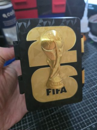 Caja Cromos Panini 3D Trofeo Mundial