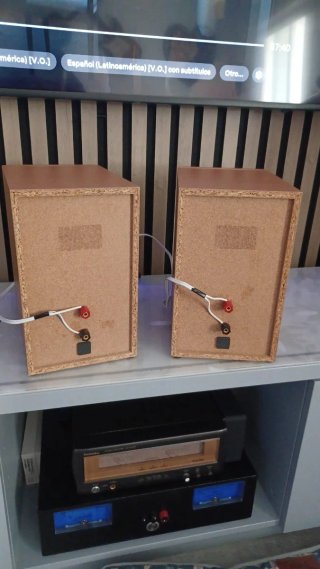 Altavoces Sony Hifi Marrones